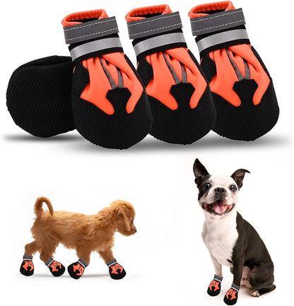 Waterproof Dog Boots - Set of 4