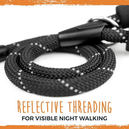 Dual Pet Leash with Comfort Grip