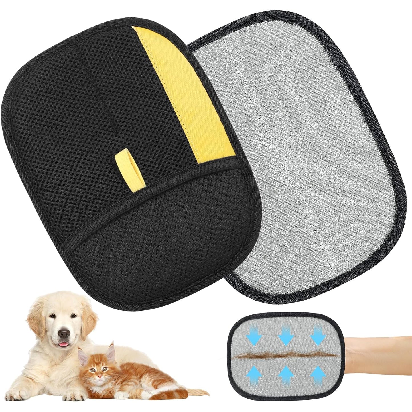 Electrostatic Grooming Mitt for Pets