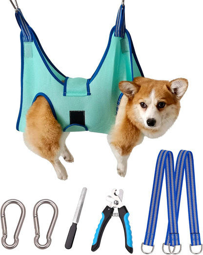 Breathable Pet Grooming Hammock Harness