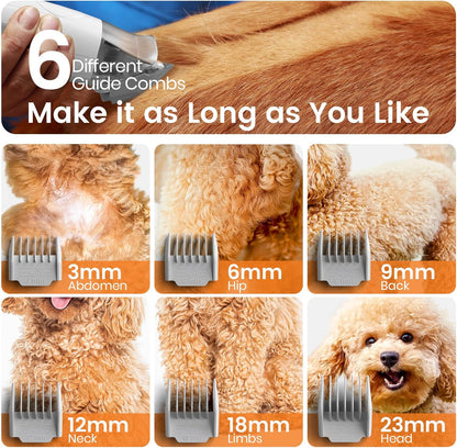 Professional Dog Grooming Kit with Vacuum