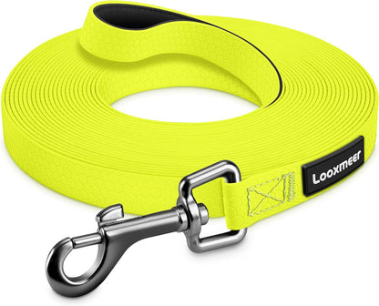 Dog Training Lead with Padded Handle & Storage Bag 