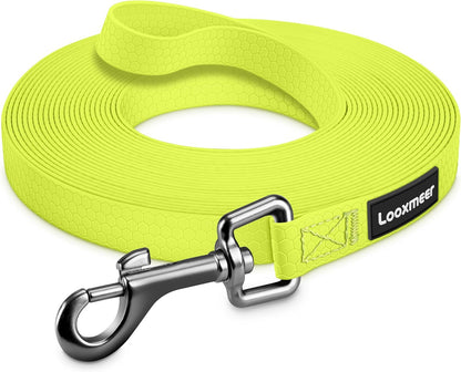 Dog Training Lead with Padded Handle & Storage Bag 