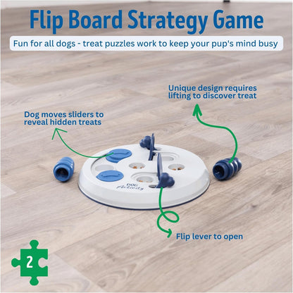 Dog Activity Strategy Game Flip Board