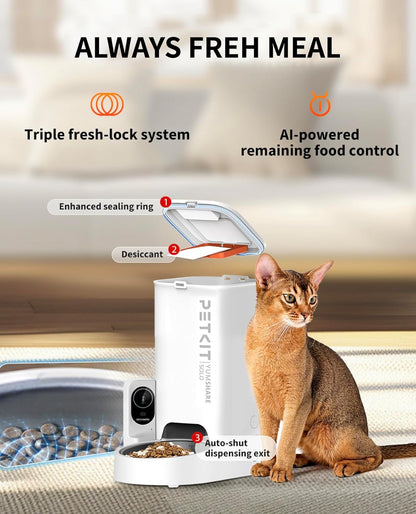 Smart Pet Feeder with HD Camera