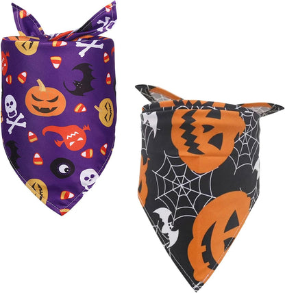 Holiday-Themed Dog & Cat Bandana Scarf