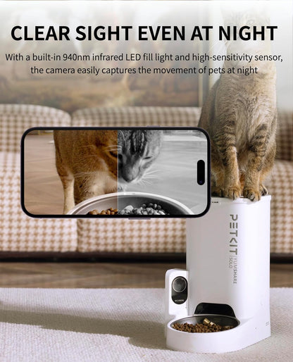 Smart Pet Feeder with HD Camera