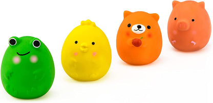 Interactive Assorted Squeaky Puppy Toy Set