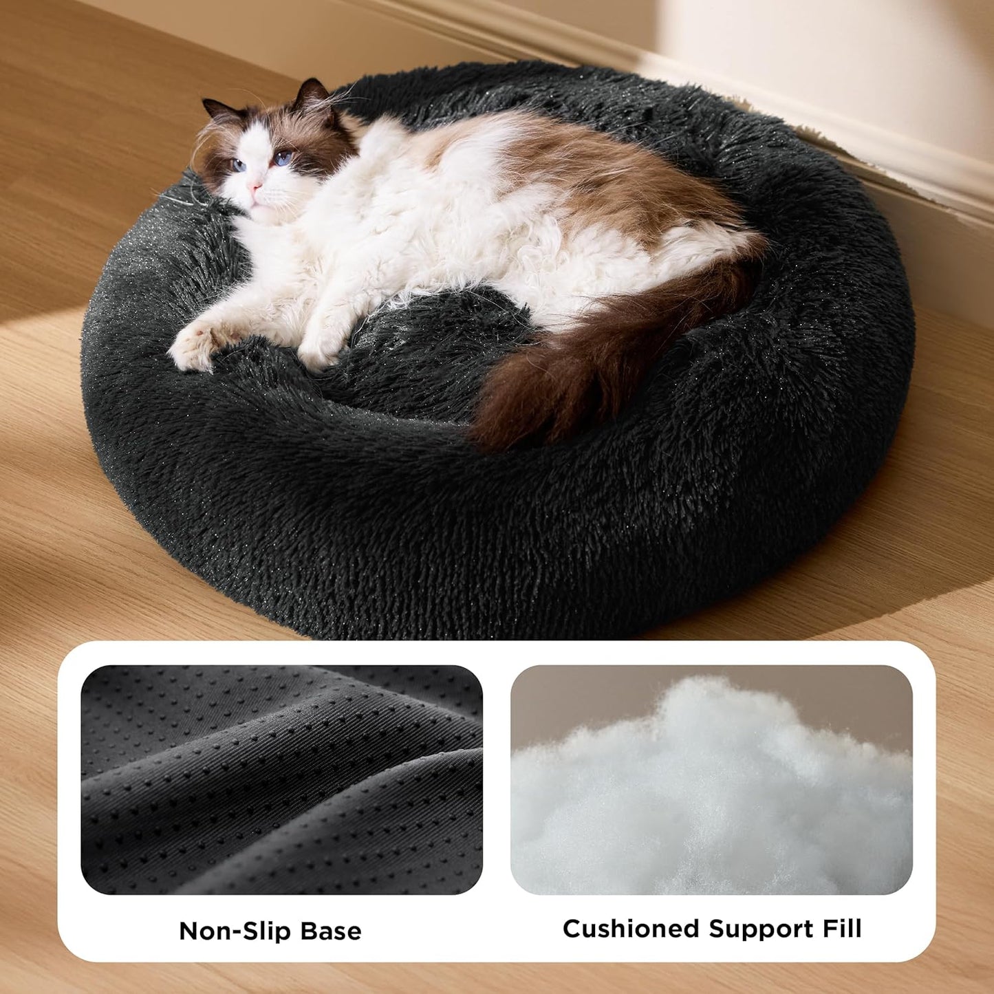 Large Cat Donut Bed